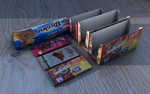 food collection 3D model