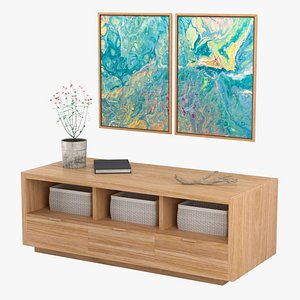 - artwork interior 3D model