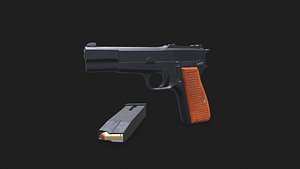 Armas foto-realistas para jogos Modelo 3D $40 - .fbx - Free3D