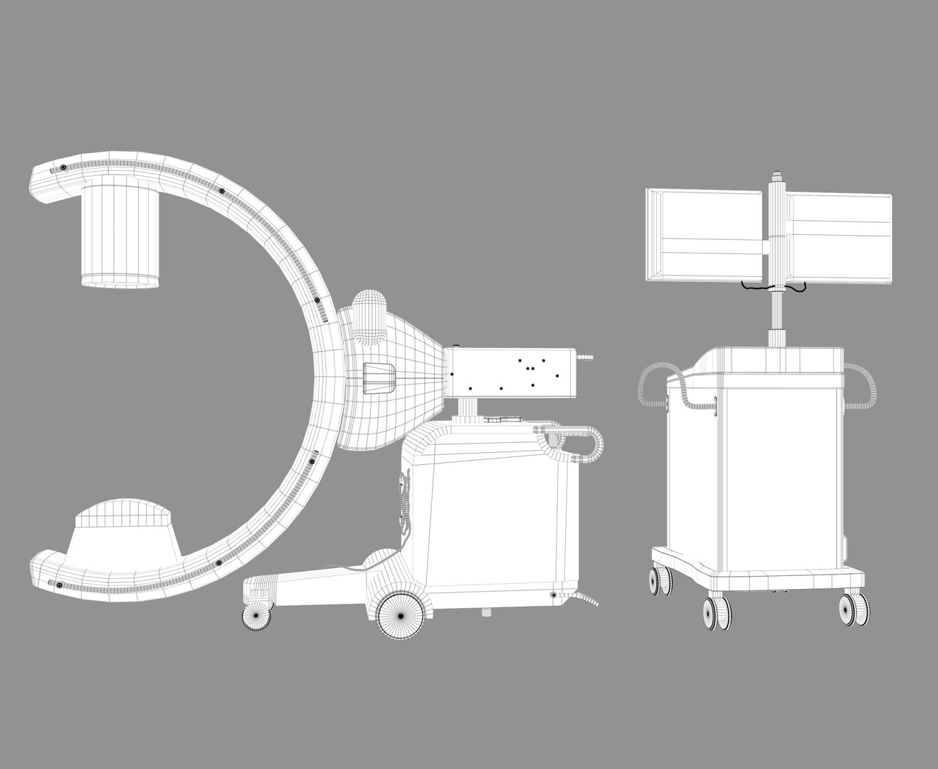 3D c arm x-ray machine https://p.turbosquid.com/ts-thumb/O5/9CoLXj/0k/carmxraywireframe_0019/png/1616329900/1920x1080/fit_q87/1e5b66341dc35e3bff86a39c33a37d0a66797f16/carmxraywireframe_0019.jpg
