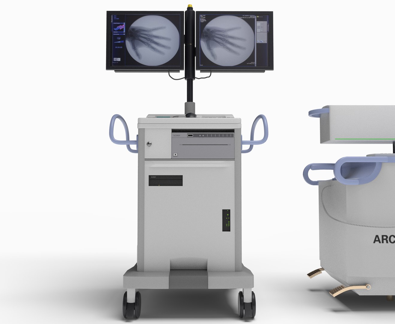 3D c arm x-ray machine https://p.turbosquid.com/ts-thumb/O5/9CoLXj/hq/carmxrayrender_1.0004/png/1616328094/1920x1080/fit_q87/aa1d1434f32f9426cd0b924f2c35834b9fb6d15d/carmxrayrender_1.0004.jpg