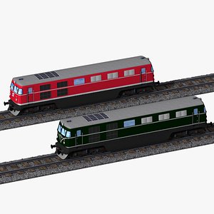 oebb class 2050 diesel-electric locomotive 3D model