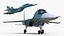 Sukhoi SU-34 Fighter Jet truccato