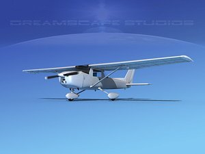 3d model cessna 150 aerobat