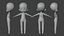 Anime Chibi Base Mesh 3D model