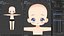 Anime Chibi Base Mesh 3D model