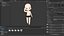 Anime Chibi Base Mesh 3D model