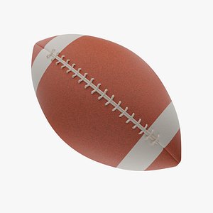 American Football ball 3D model