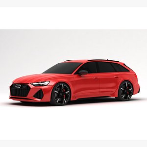 3D Audi RS6 Avant 2020