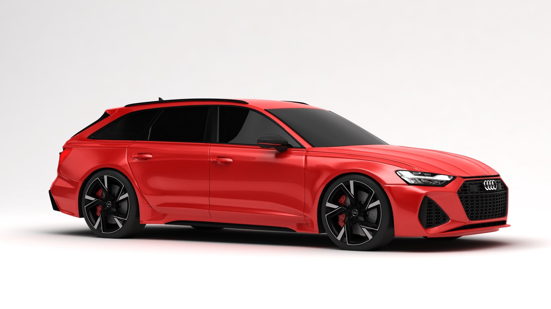 3D Audi RS6 Avant 2020 - TurboSquid 1837378