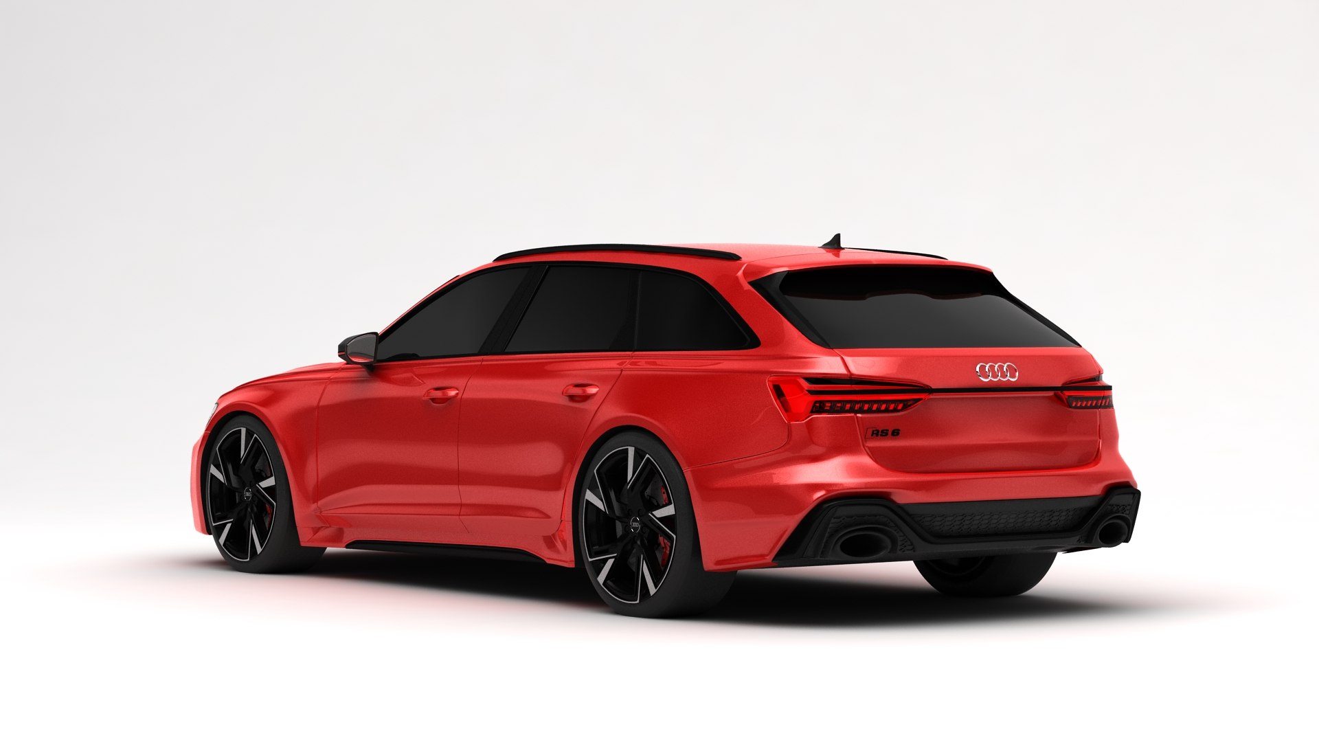 3D Audi RS6 Avant 2020 - TurboSquid 1837378