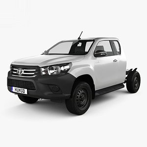 3D toyota hilux extra