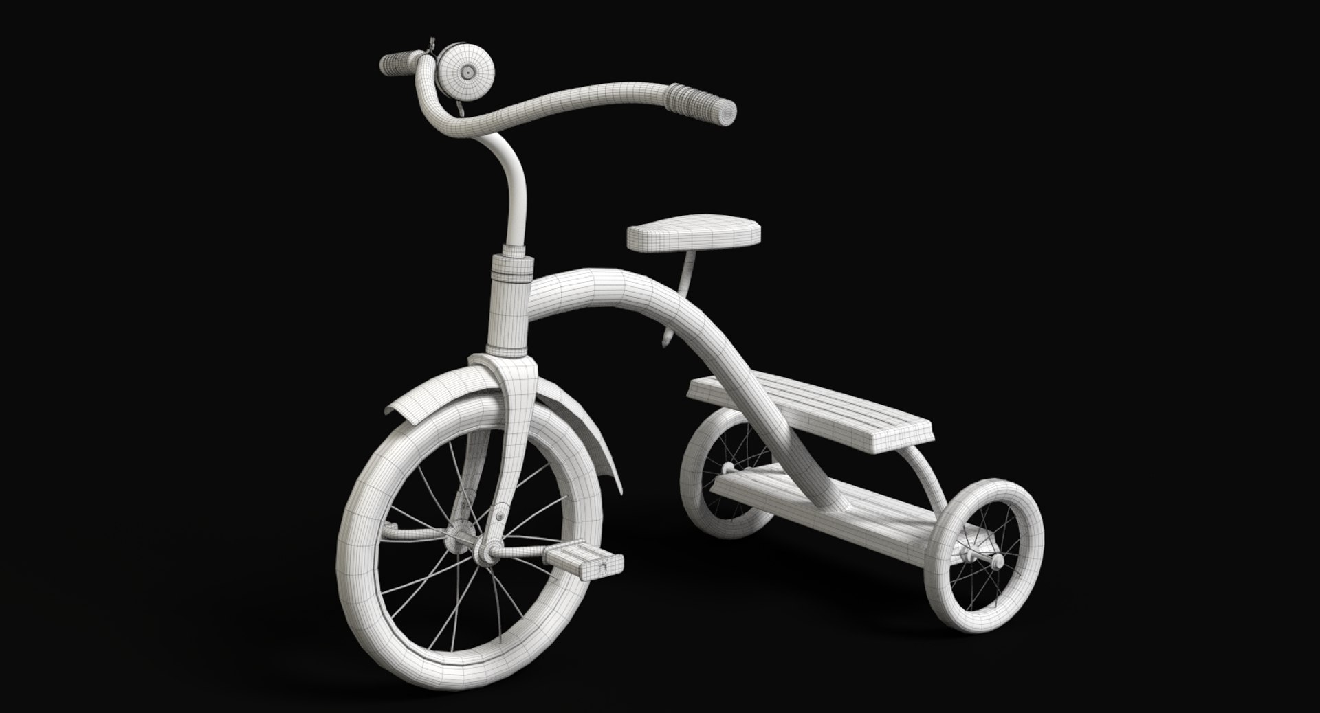 3dsmax Tricycle Tri Cycle
