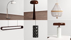 3D Lamps Collection 1 model