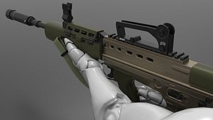 SA80 L85A1 Weapon Fps-Tps