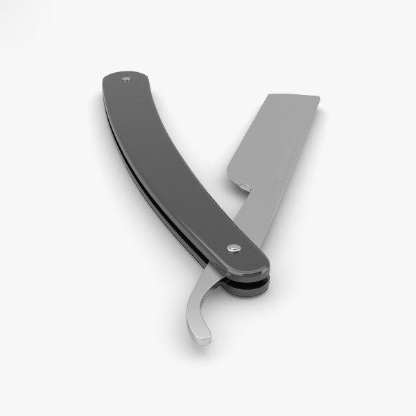 Straight razor 3D model - TurboSquid 1415892