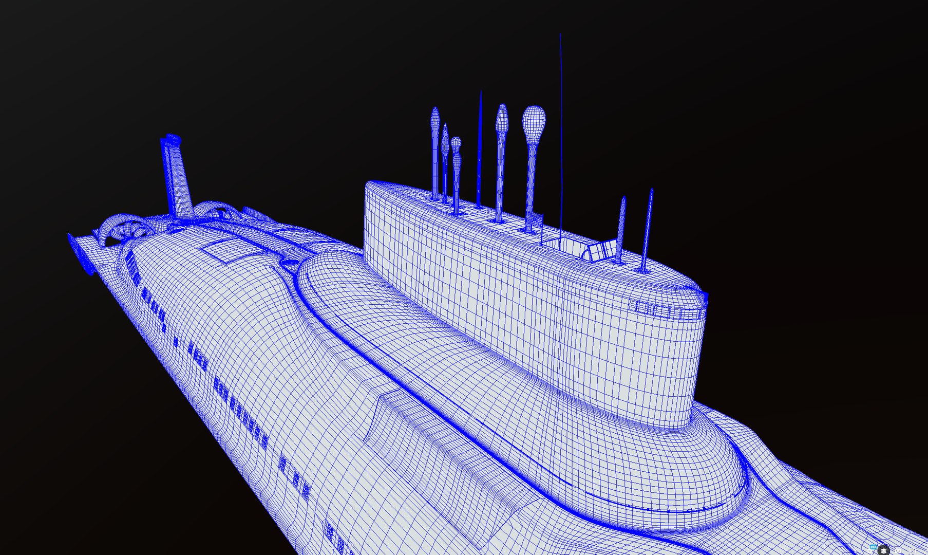 3D SSBN Typhoon - Project 941 Submarine - TurboSquid 2202908