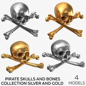 Pirate Flag Animated ~ 3D Model ~ Download #91429442