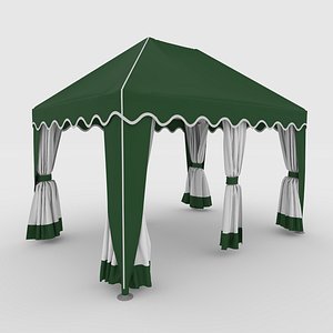 Gazebo Tent 9 250 cm X 350 cm 3D model