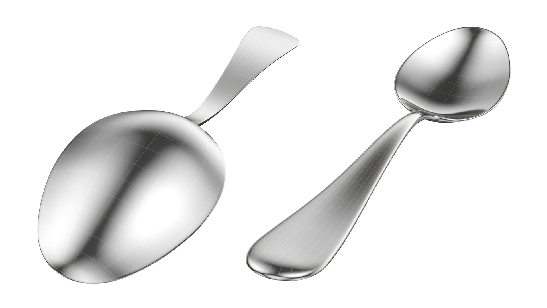 3D Table Dinner Spoon Generic Cutlery - TurboSquid 2201362
