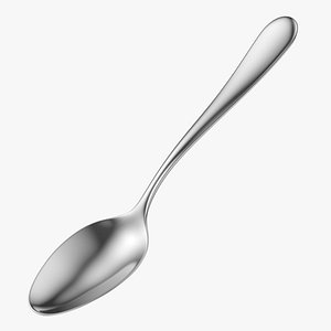 3D Table Dinner Spoon Generic Cutlery