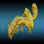Golden Chinese Dragon