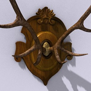 antler hunter 3d model