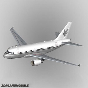 airbus a318 private a-318 3ds