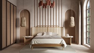 3D Wabi Sabi style model