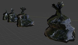 garbage bag - pbr 3D model