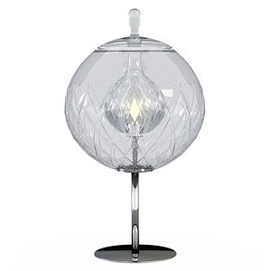 table lamp baccarat sfera 3d model