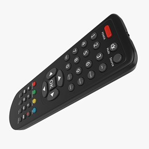 Tv Remote Control 3D model