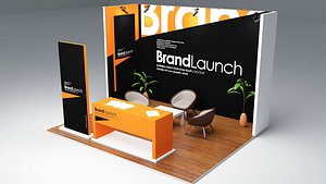 3D Modern Exhibition Stand