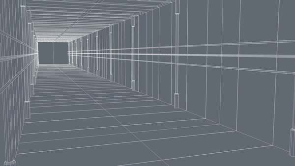 3D Sci Fi Corridor model - TurboSquid 1998145