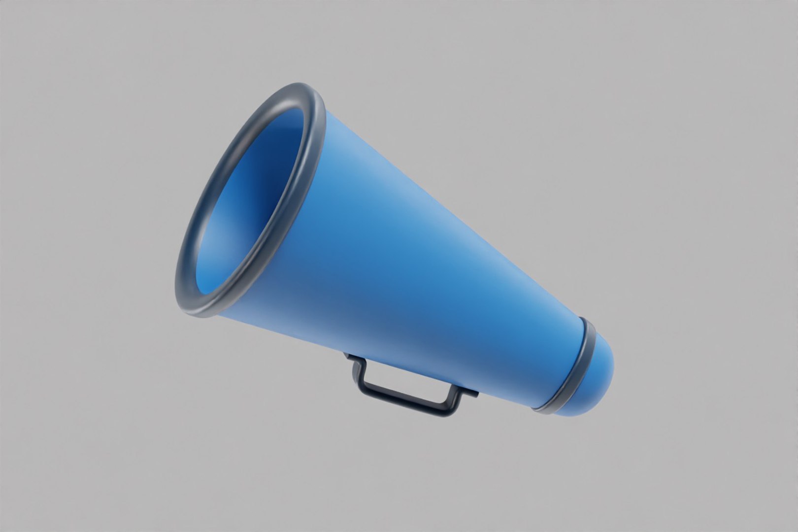 Megaphone cartoon 3D model https://p.turbosquid.com/ts-thumb/O6/78jyhV/4T/p6/jpg/1776396007/1920x1080/fit_q87/9370611a3b86349200b0059a3850f96a7f213f34/p6.jpg