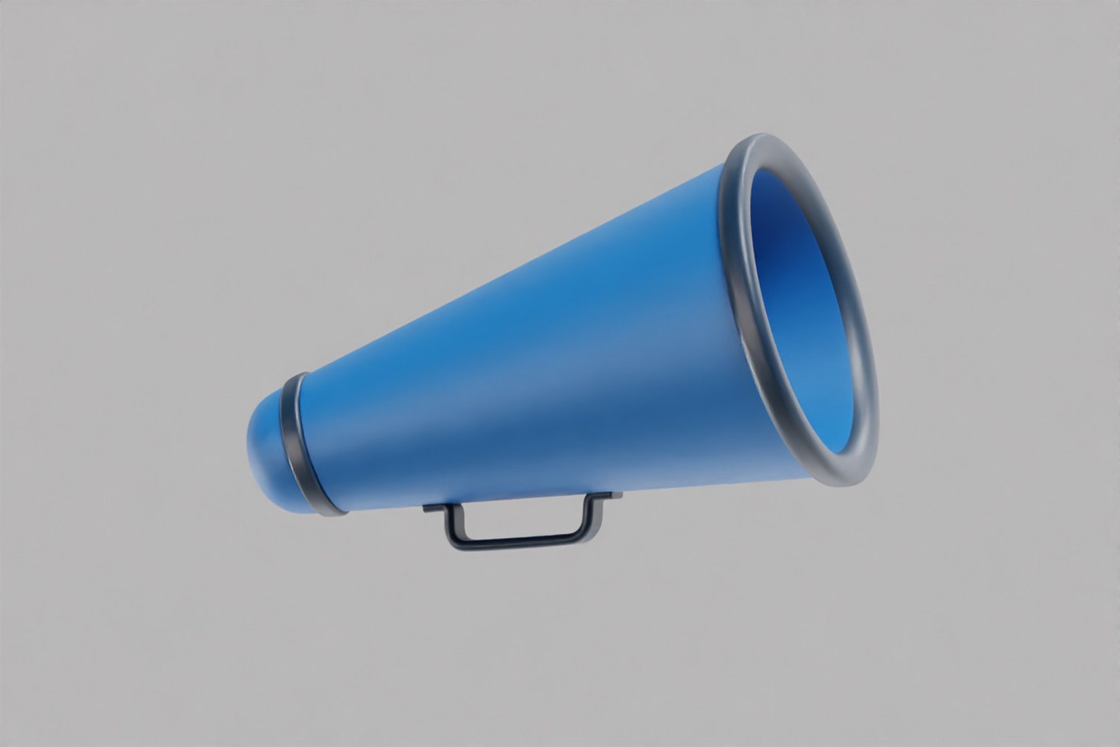 Megaphone cartoon 3D model https://p.turbosquid.com/ts-thumb/O6/78jyhV/O2/p2/jpg/1776396005/1920x1080/fit_q87/6d3980a8f4c6cd267719ddf93d48b92bbef133b5/p2.jpg