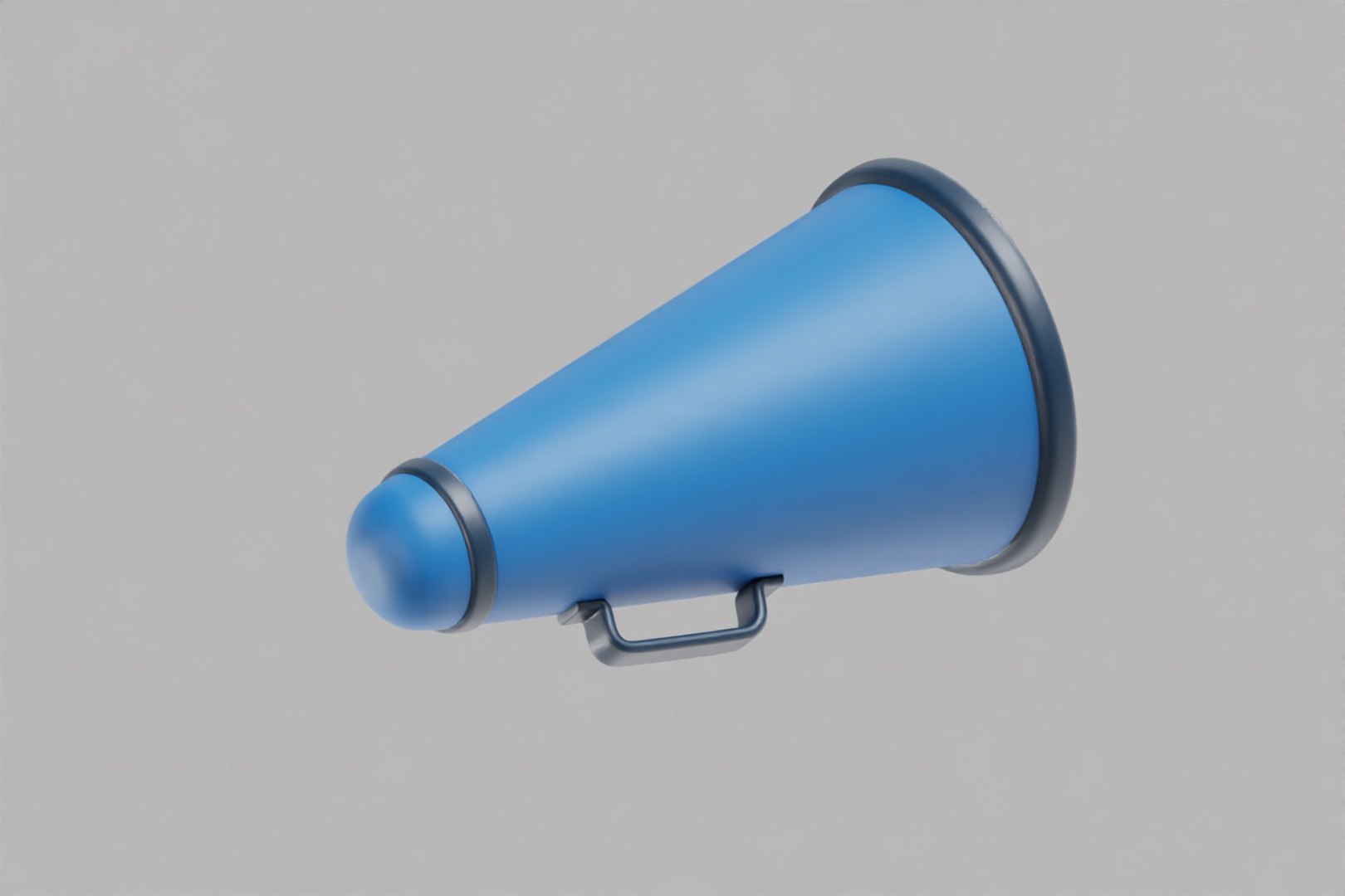 Megaphone cartoon 3D model https://p.turbosquid.com/ts-thumb/O6/78jyhV/pf/p5/jpg/1776396007/1920x1080/fit_q87/ecd69b5b5597c4fa07b67d8f0def66182064d0fa/p5.jpg
