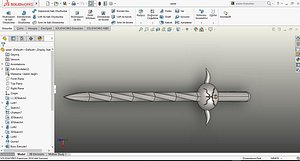 Sword VR / AR / low-poly 3D model