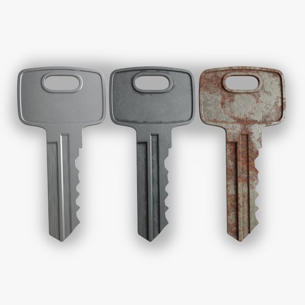 Key 3 3D model - TurboSquid 1989122
