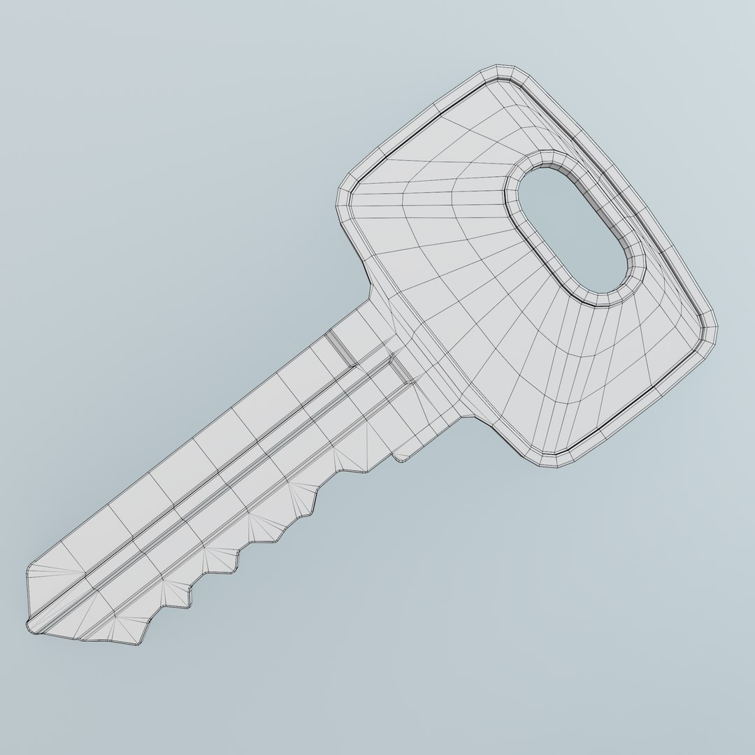 Key 3 3D Model - TurboSquid 1989122