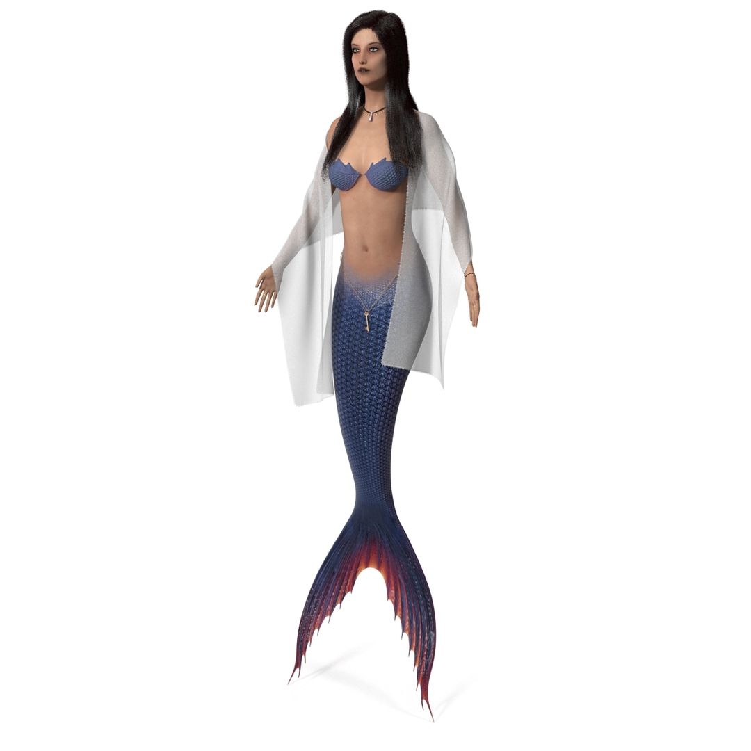 Mermaid 3d Model