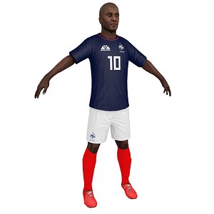 soccer player 2018 model