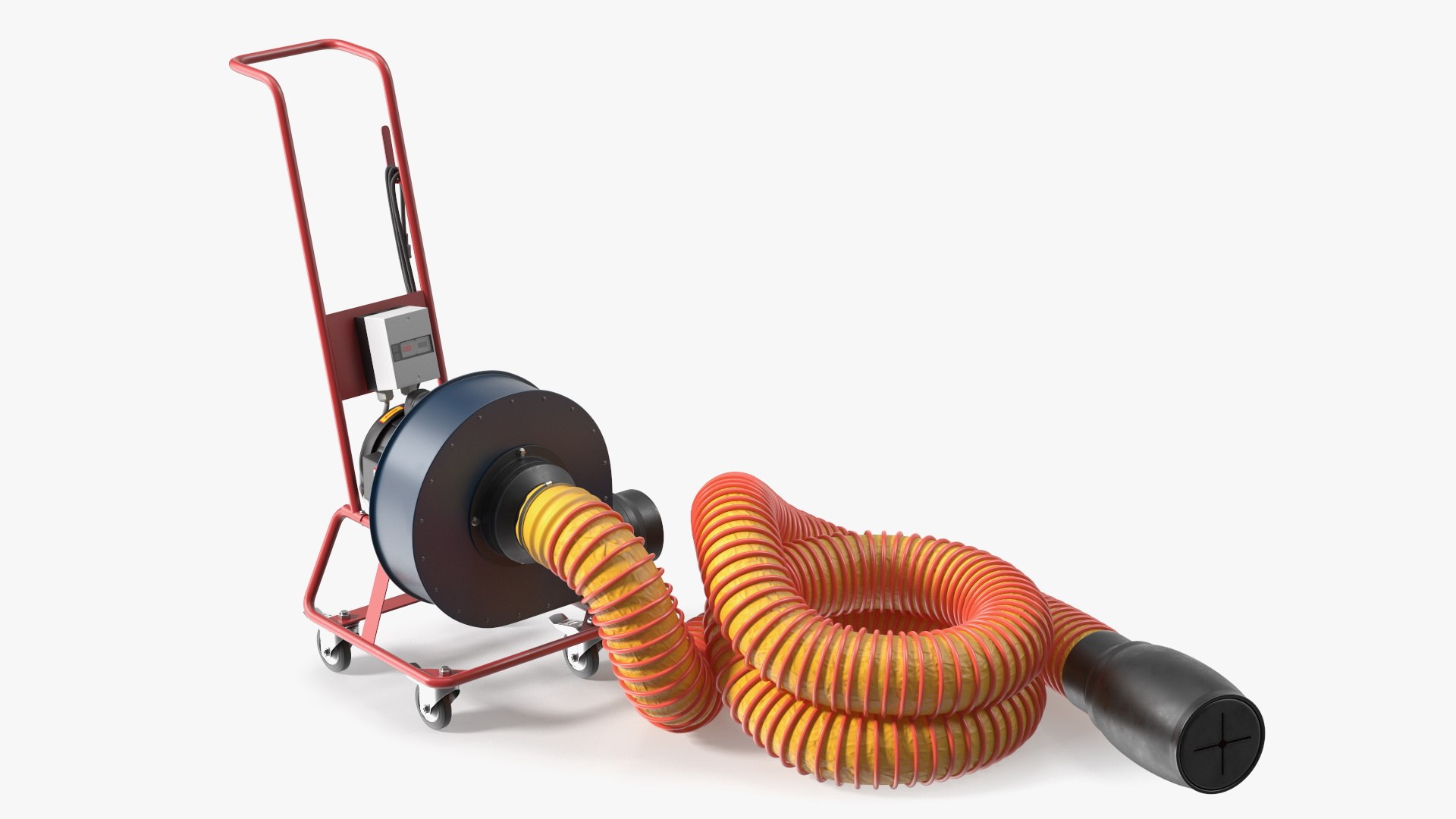 Car Exhaust Extractor 3D model preview
