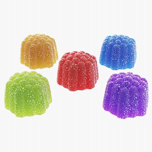 3D Sugar Eldelberry Gumdrops model