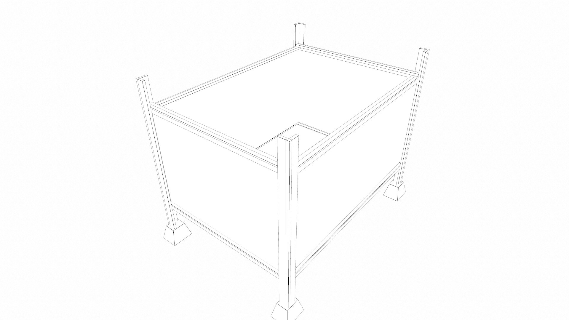 Container Metal Box 01 3D Model - TurboSquid 2338638