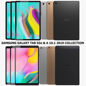 3D realistic samsung galaxy tab model