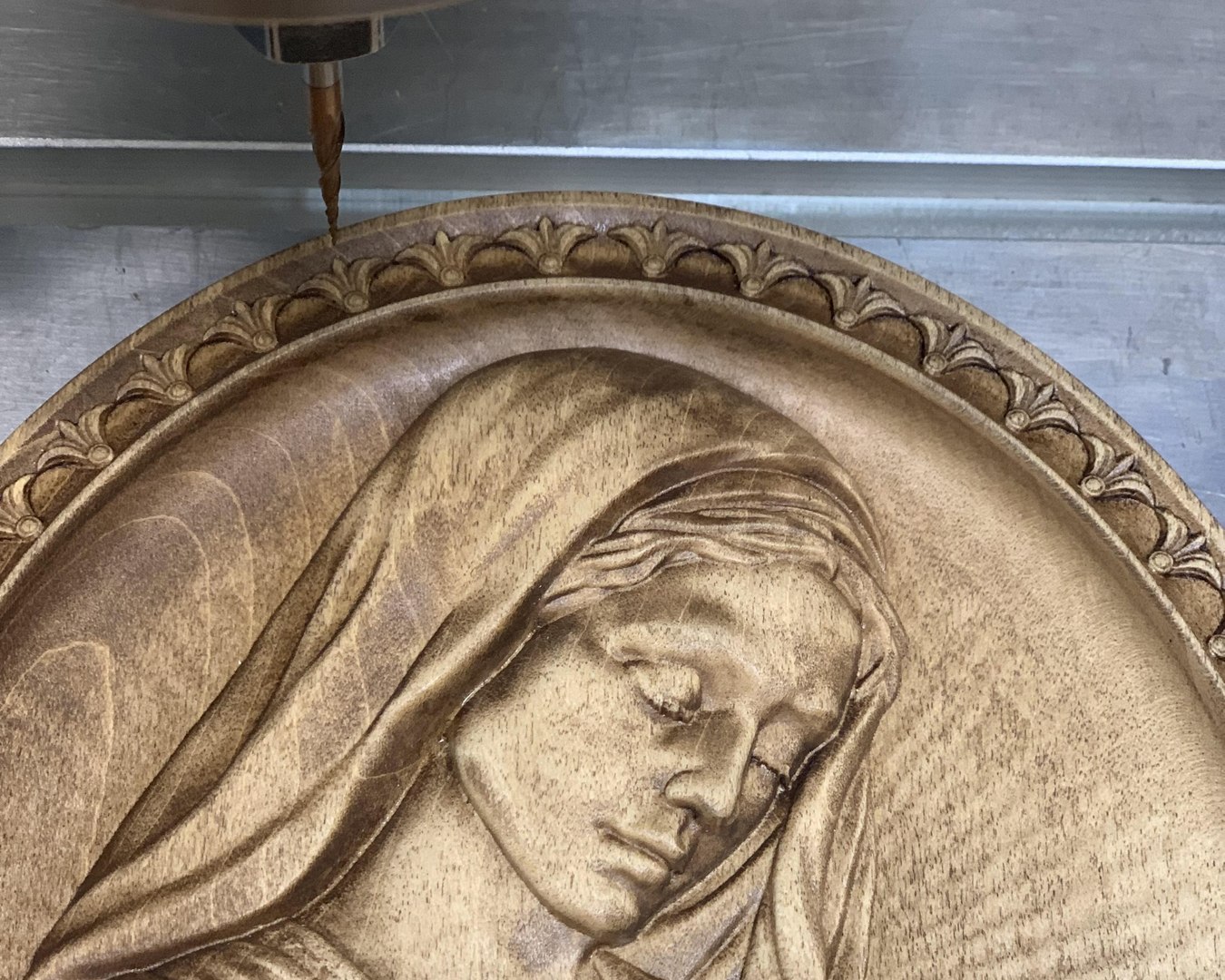 3D model Virgin Mary bas-relief for CNC router or 3D printer https://p.turbosquid.com/ts-thumb/O6/TctjZp/kz/213/jpg/1711157519/1920x1080/fit_q87/c5f831b30dd54fc9f84dbb97cfc3bda351dd3d7f/213.jpg