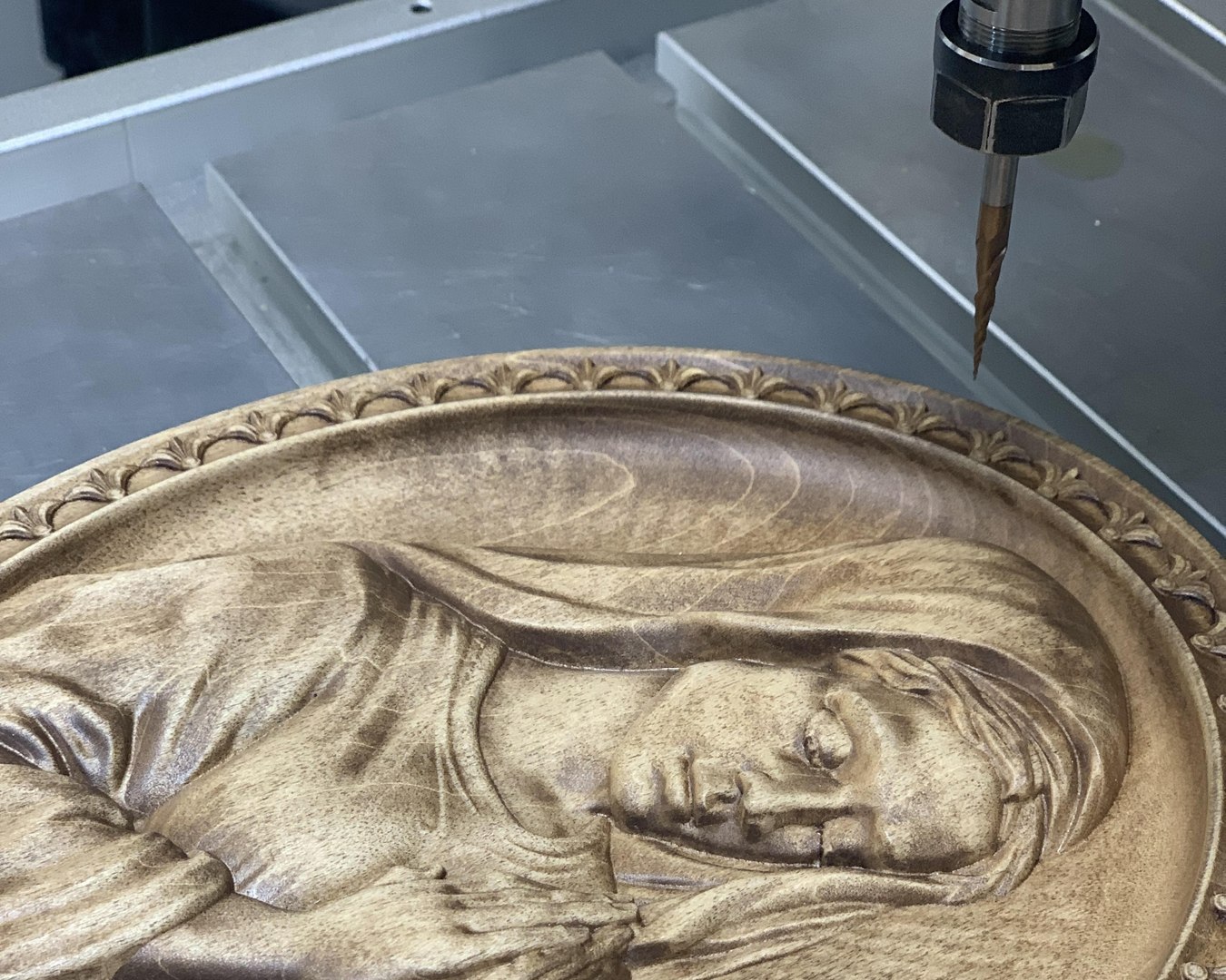 3D model Virgin Mary bas-relief for CNC router or 3D printer https://p.turbosquid.com/ts-thumb/O6/TctjZp/sf/212/jpg/1711157523/1920x1080/fit_q87/99ffed37a1241cb3516ca8965872b0720a277f31/212.jpg