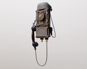 Old bunker telephone