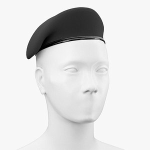 Black Beret 02 3D
